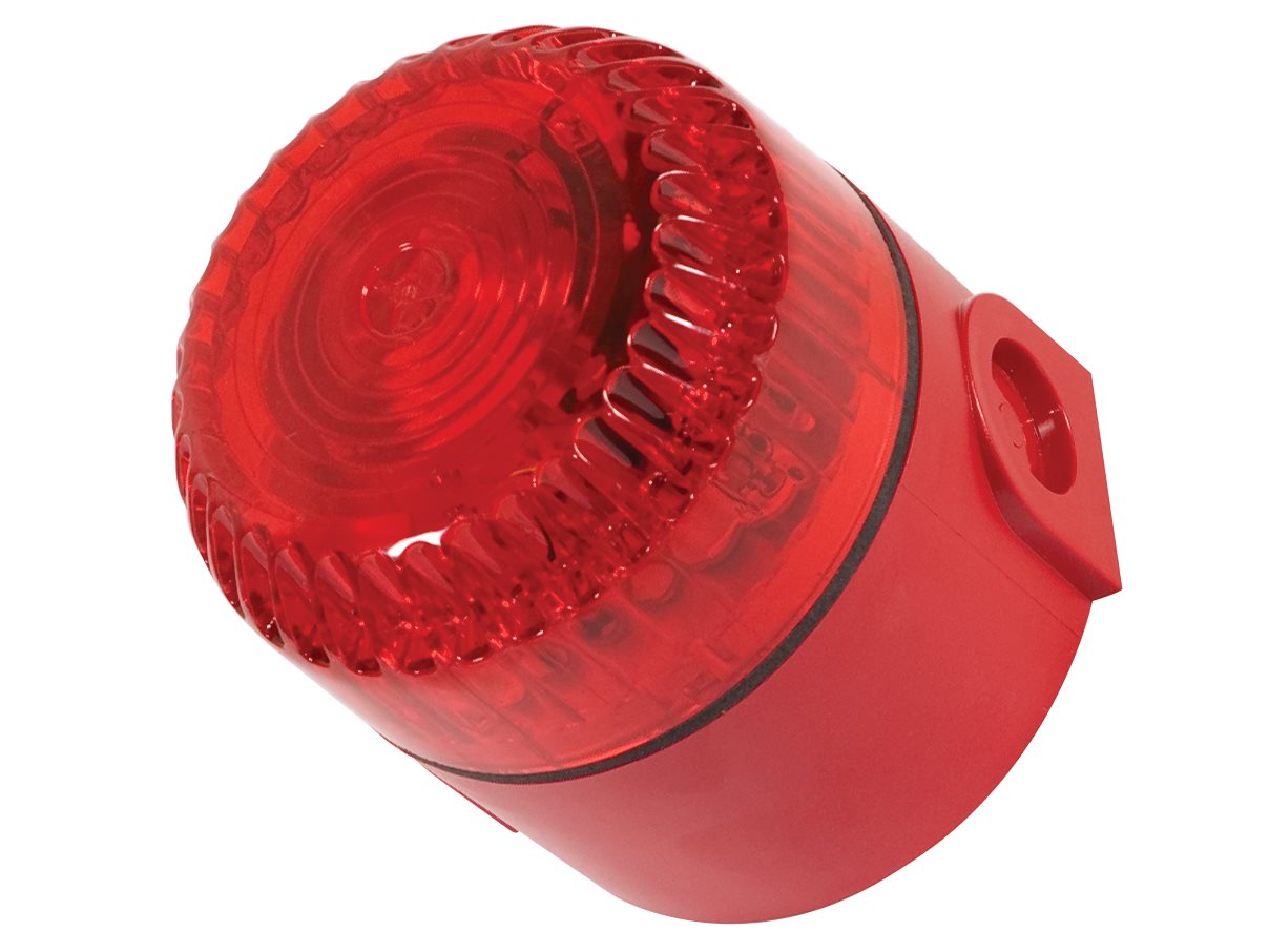 solex conventional xenon beacon, shallow base, red