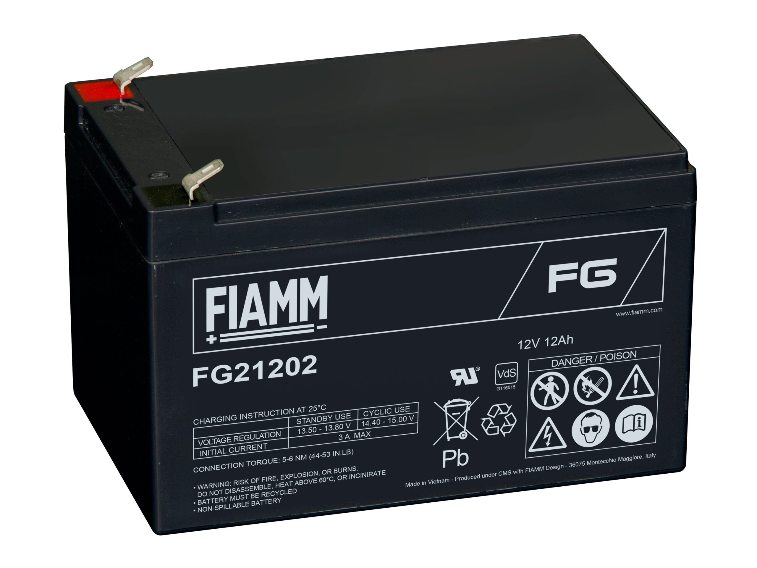 battery 12 v / 7 ah, 2.14 kg (duplicate)